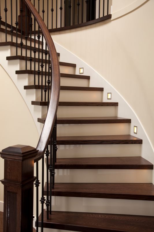 Elegant Wood Stairs